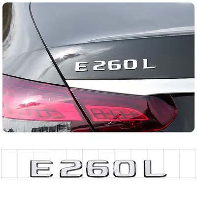 and C-Class black rear car — Car logo - standard-e260l-silver-original-car-original-model
