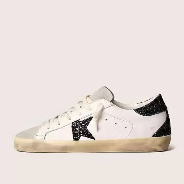 Sequin black tail black star / 36