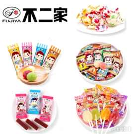 不二家山楂棒棒糖牛奶糖大棒棒糖牛乳糖水果味儿童零食伴手礼批发