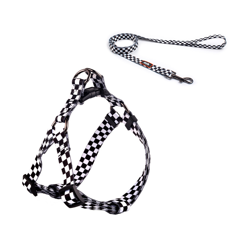 Suministro transfronterizo collar para perros mascota correa para el pecho y la espalda al por mayor collar para perros pequeños y medianos de poliéster para perros Amazon