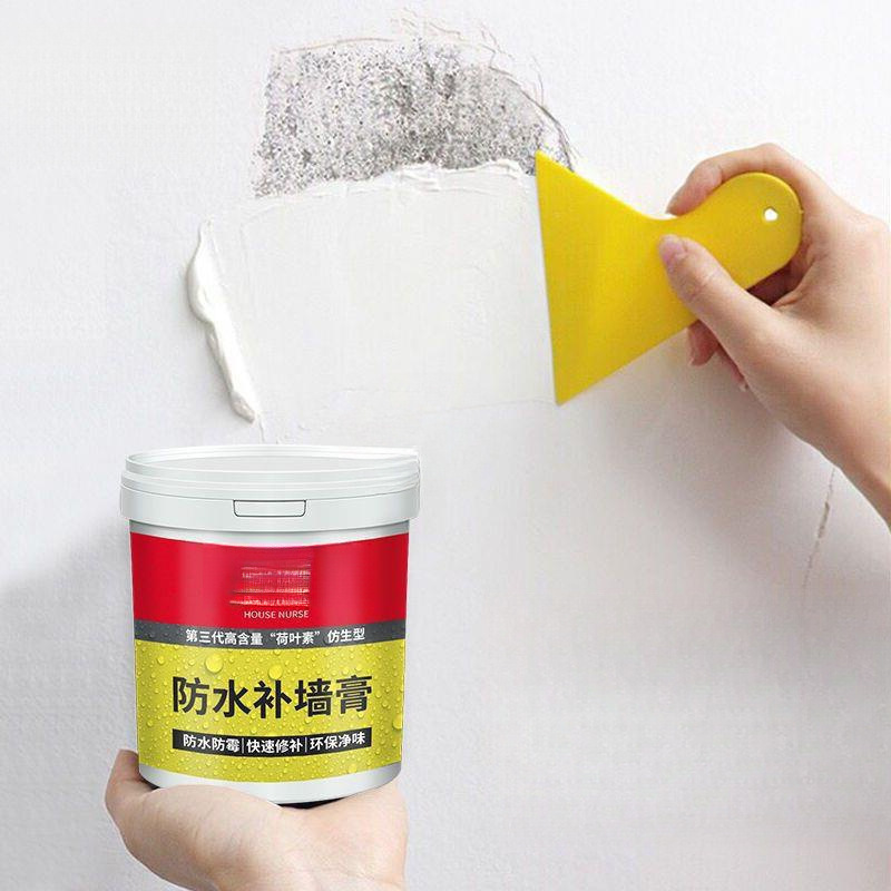 内墙涂料墙体防水墙面修补修补膏粉墙翻刷白色腻子膏补墙膏防潮