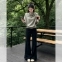 高知套头宽松小资针织衫