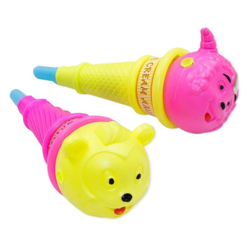 Счастливое животное дракон дует мороженое дует Забавный Мультфильм Труба Детская игрушка фабрика оптом