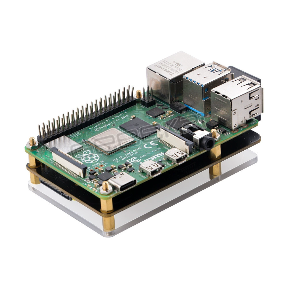 Подходит для Raspberry Pi4 платформа расширения M.2 NVMe SSD (без материнской платы и жесткого диска)