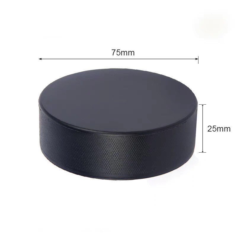 Amazonの加硫ゴム製アイスホッケー耐摩耗性で耐久性のあるホッケーのプロ競技用トレーニングボールは、図面に従って彫刻できます。|undefined