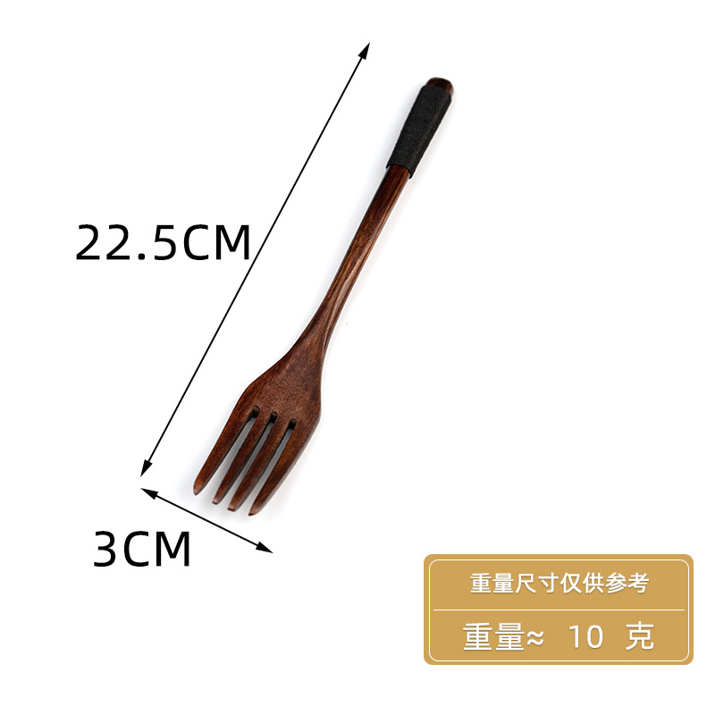 피비 블랙 라인 포크 22.5*3cm