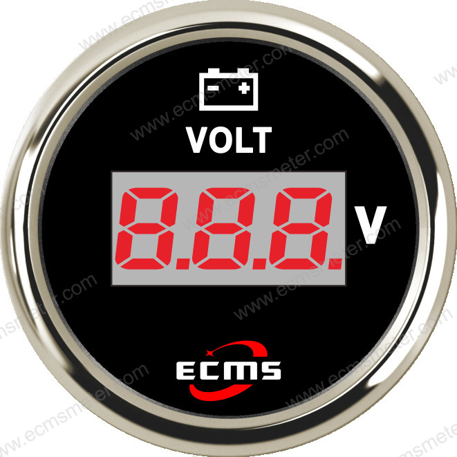 ECP汽车房车电车改装车工程机械柴油发电机组船舶电压表电量显示