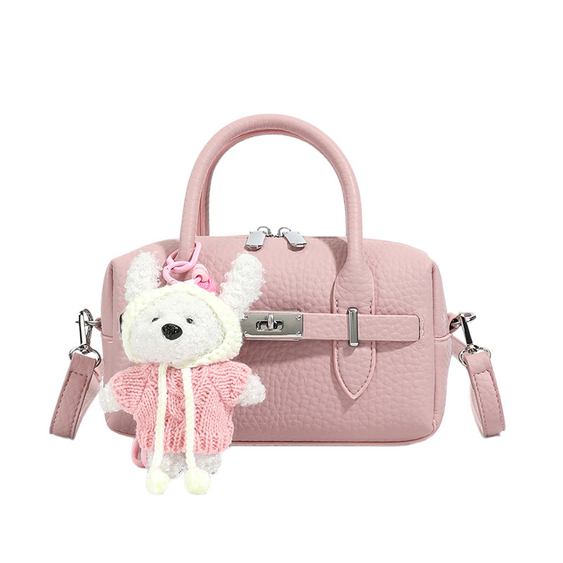 2026 nuevo bolso de mano de mujer bolso de nicho de diseño coreano de Boston diario image 7