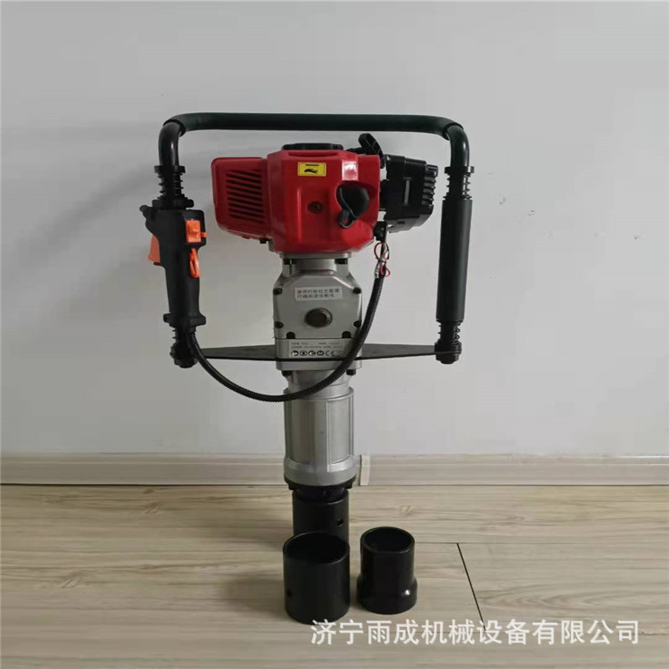 手提两冲程打桩机 便携式植桩机 四冲程打桩机参数 图片