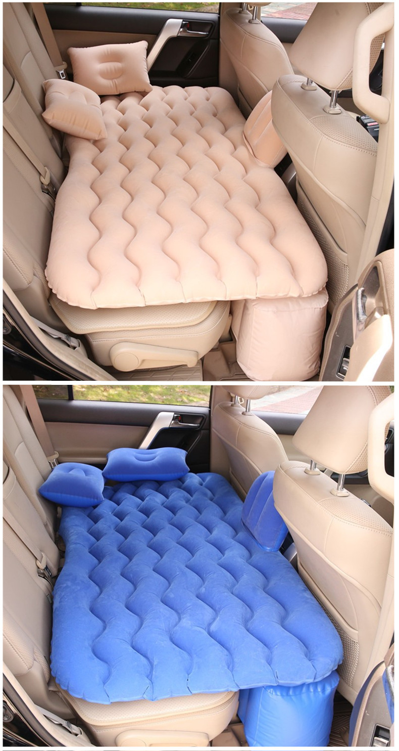 Cross-Border Hot-Selling Amazon and Aliexpress Popular Car Inflatable Bed, Car Inflatable Mattress, Direct Sales from the Manufacturer, Custom Sample Production
