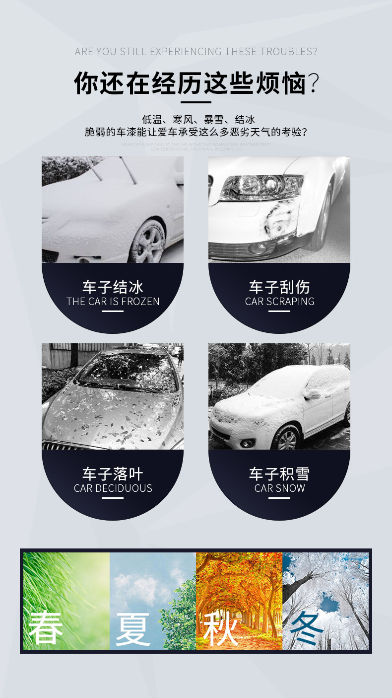 Cross-border thickened Oxford cloth car cover, sun-proof, heat-insulating, rain-proof car sunshade, suitable for all seasons, half car cover