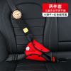 [red adjuster + black little lion shoulder pads] set