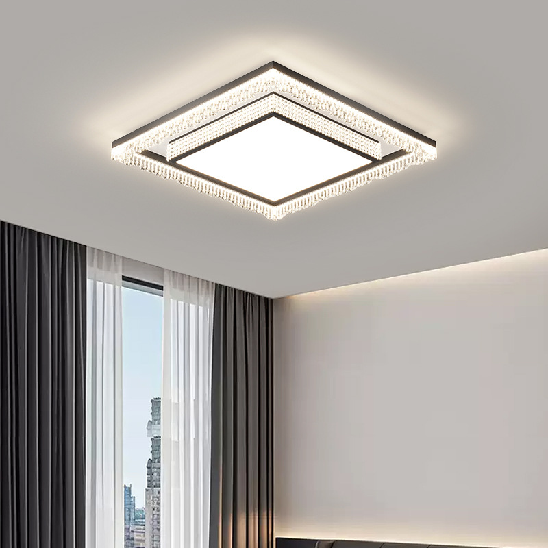 [Seleccionado cuidadosamente] Moderno, simple y atmosférico, la nueva luz principal del vestíbulo en 2025, lámpara de techo súper brillante, paquete de toda la casa