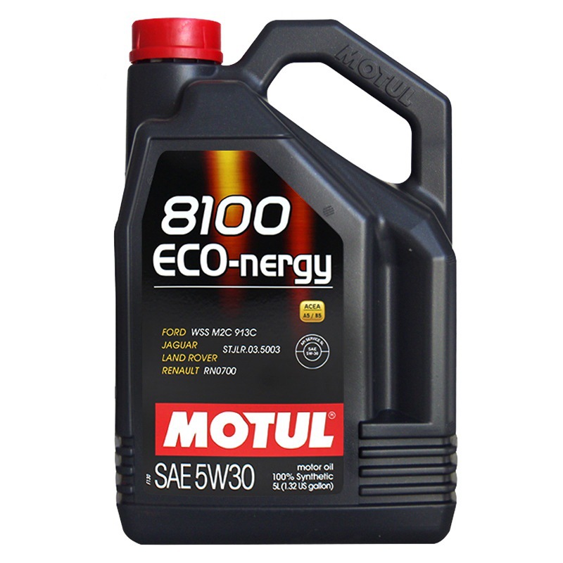 摩特机油 MOTUL 8100 5W-30 5升 原装进口全合成汽车发动机润滑油