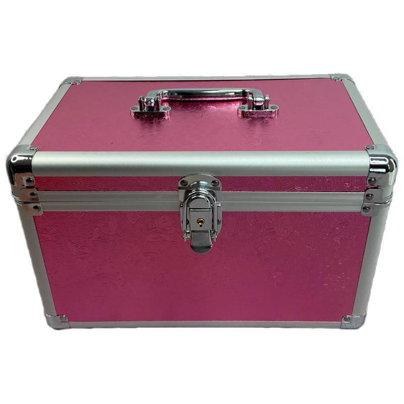 Caja de herramientas de técnico de baño de pies de doble capa, baño de pies, terapia de pedía, masaje de oído, salón de salud, caja de almacenamiento portátil, caja de reloj superior