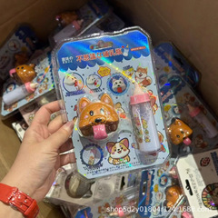 新品爆款神奇奶瓶+萌趣粘狗套装 语音小狗魔术奶瓶小学生会说话