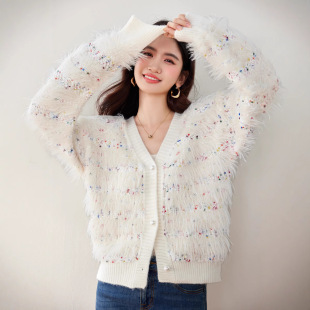 G0842��ɫ�c�c��ʽ������ɫᘿ�ë������Ů�OӋ���ﶬ��ůë����