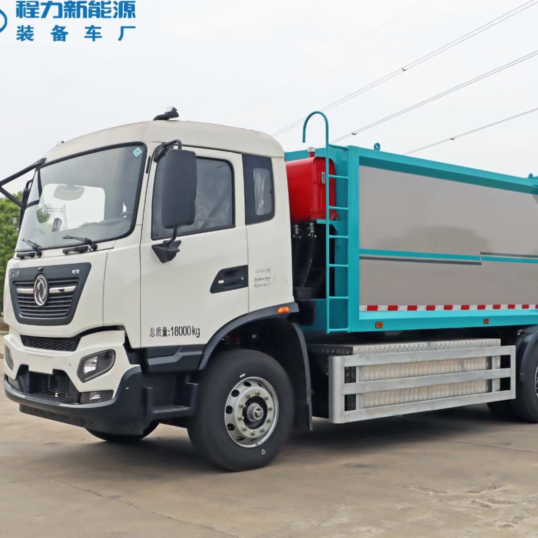 New Energy Pure Electric 10-Cubic-Meter Garbage Collection Vehicle Has Low Cost, Green Environmental Protection and Intelligent Operation