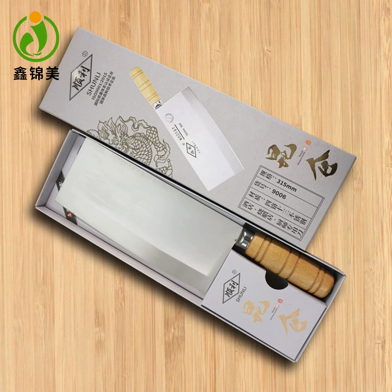 Хунань гладкий 9006 наследство кованого ремесла домашнее гостиница кухня 4Cr13 ручка из красного дерева