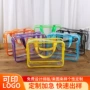 防水大容量透明塑料手提袋