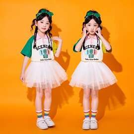 幼儿园六一儿童园服演出服女童啦啦队服装大合唱舞蹈表演服装班服
