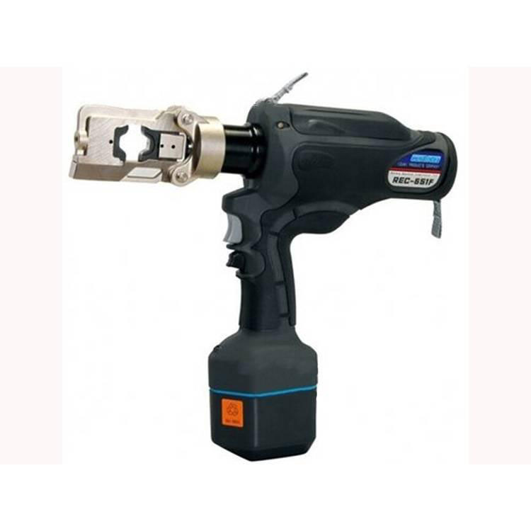 日本IZUMI充电式液压压接机REC-651F插销头H型平衡设计电动压接钳