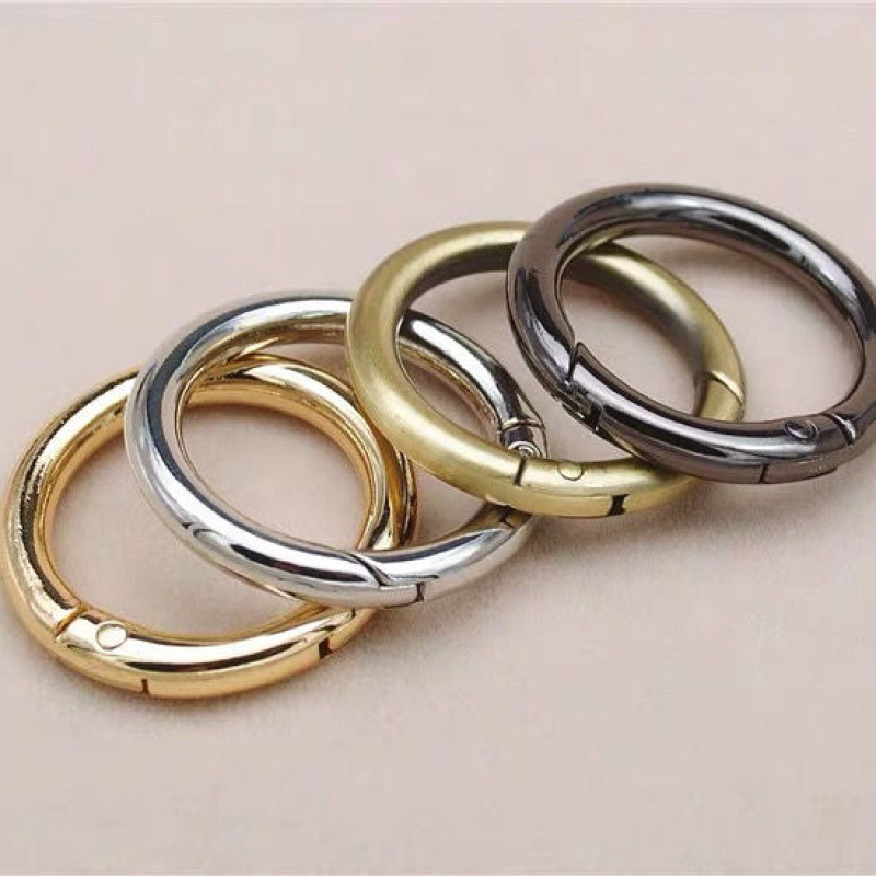 Ferrule Spring buckle Ring buckle Circle buckle Key ring Split ring Bag Bag parts hardware Hook Buckle