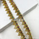 Pingyang Lace Gold and Silver Triangle Crown Lace Doll Handmade DIY Decorative Belt Miao Ethnic Clothing Accessories