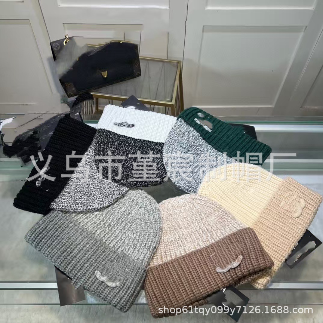 Winter woolen knitted keep warm knitted hat