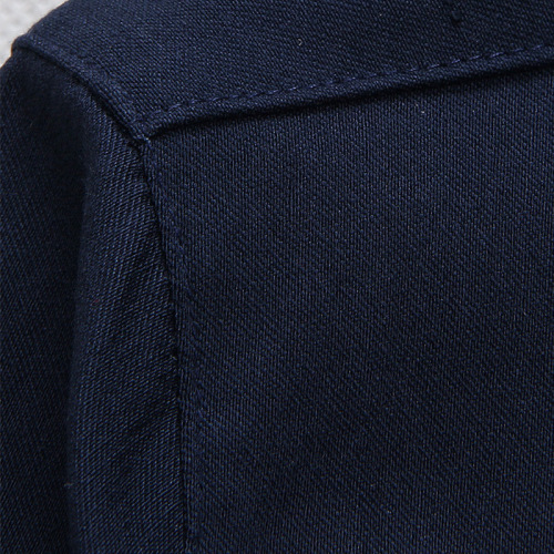 Spring and Autumn Korean Version Youth Trend Solid Color Slim Fit Long Sleeve Fashion Stand Collar Casual Shirt for Men