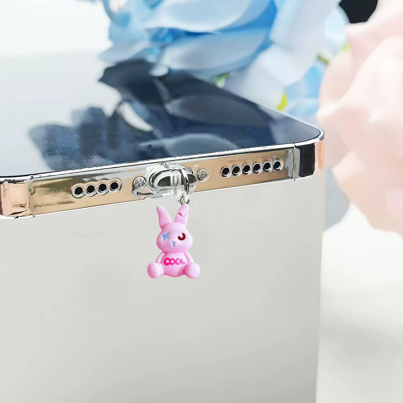 Trend doll, mobile phone, pendant, Amazon, graffiti, Aliexpress