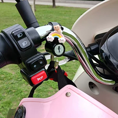 Helmet lock — Bicycles, Electric Vehicles, Motorcycles, Scooters - helmet-lock-bear-rainbow