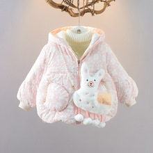 女童棉服冬季新款冬裝女寶寶加厚外套兒童棉衣棉襖嬰兒冬天保暖衣