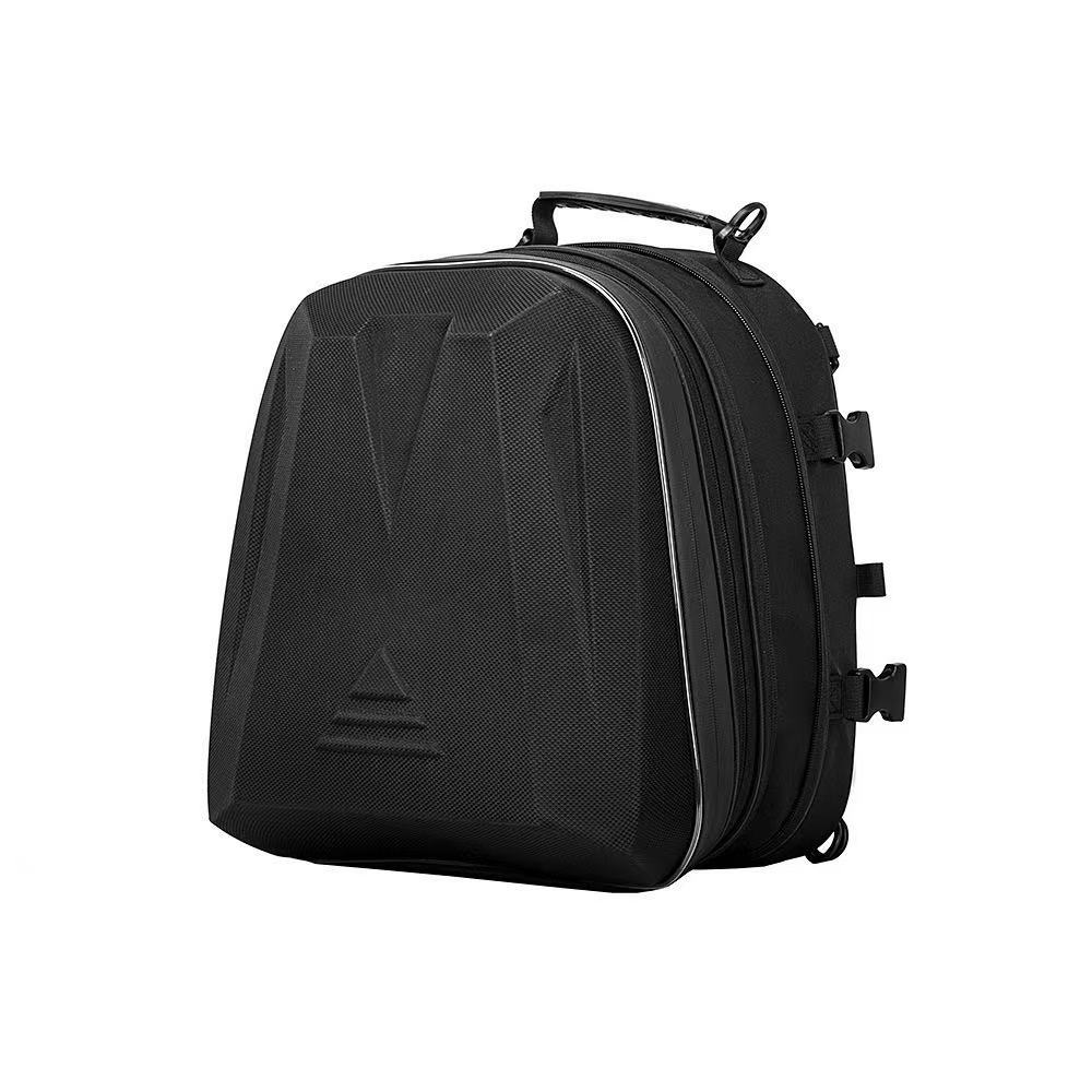 Universal motorcycle and electric vehicle rear seat bag, motorcycle touring riding bag, large-capacity helmet bag, side bag, equipment storage