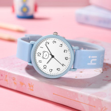 歌迪卡通动漫同款学生表糖果色防水硅胶表小清新初中生石英手表