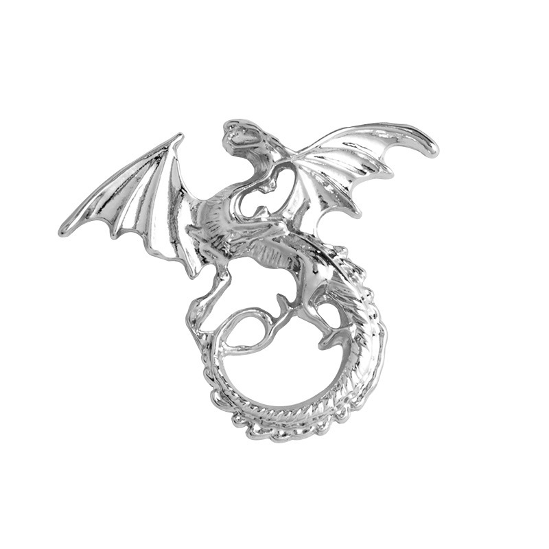 Spilla a forma di drago vintage per uomo, distintivo da revers_voghion.com