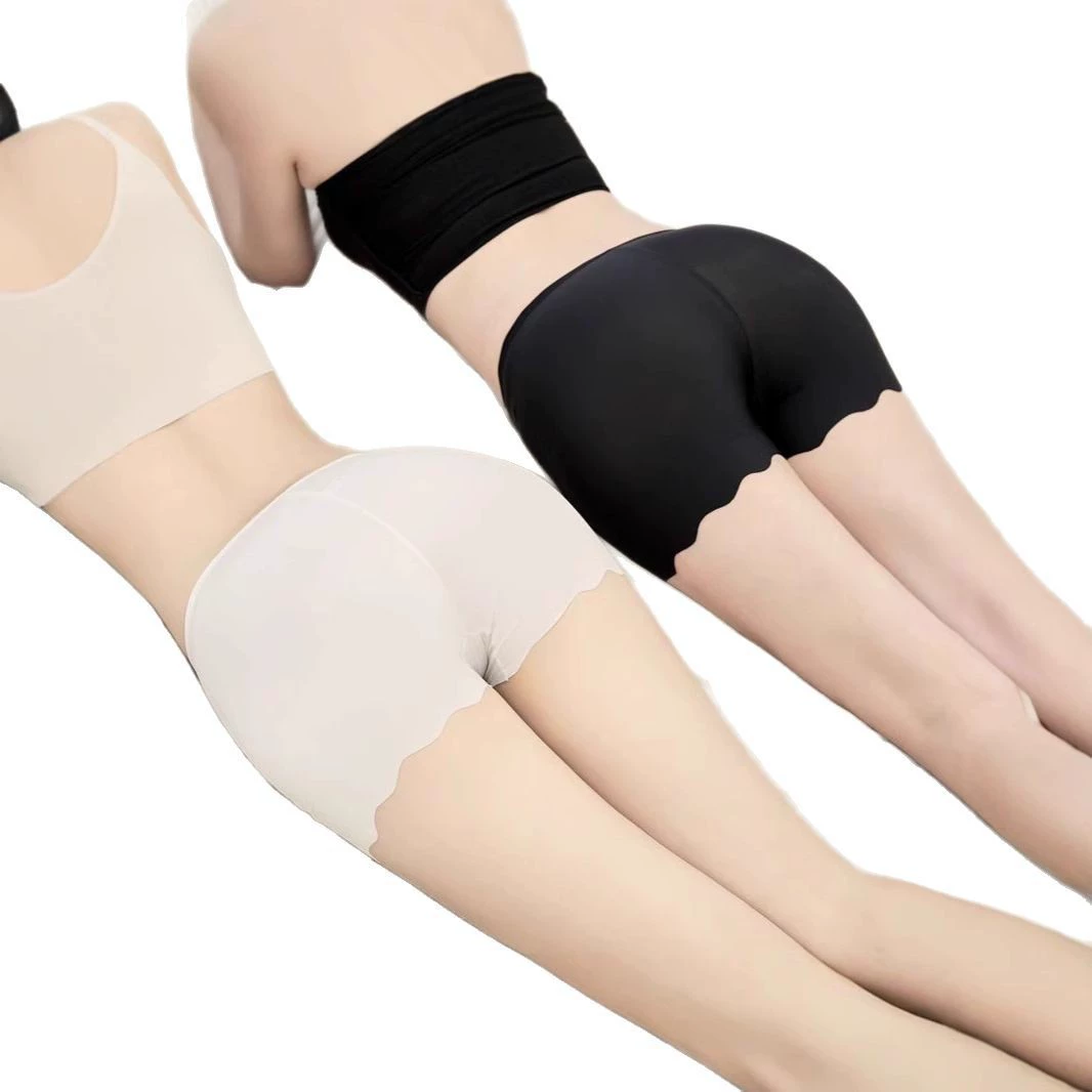 Silk safe trousers, summer protective underware, thin shorts, leggings