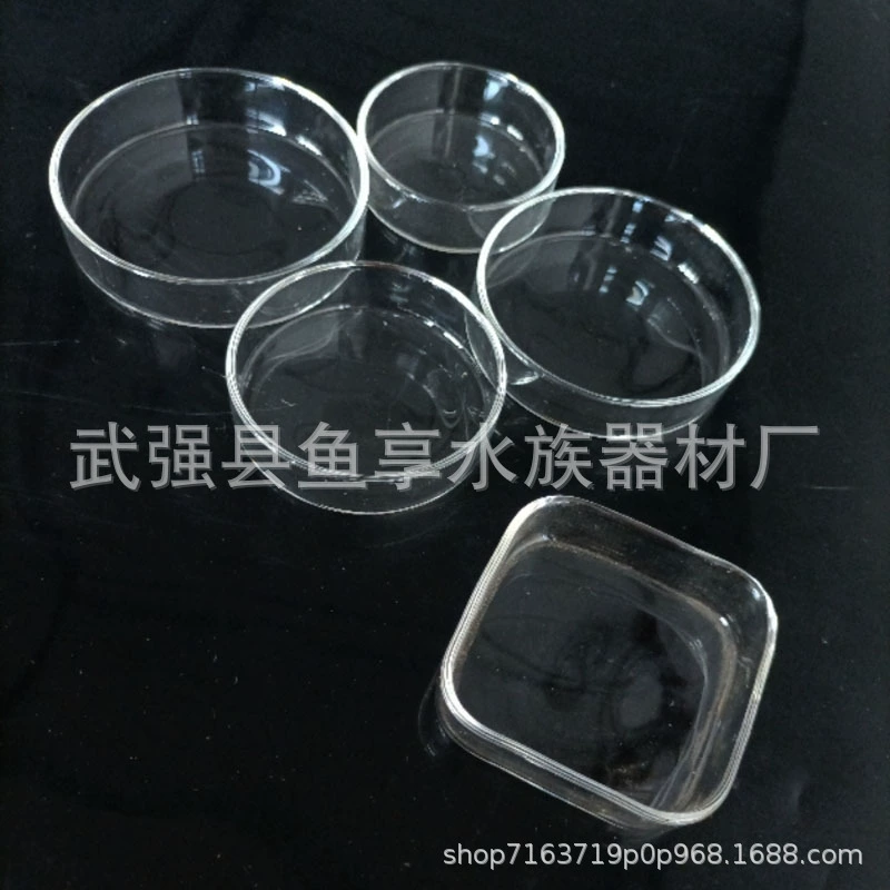 Заводская поставка стеклянная кормушка аквариум для креветок декоративный бассейн для кормления креветок кормушка воздушный бассейн для кормления