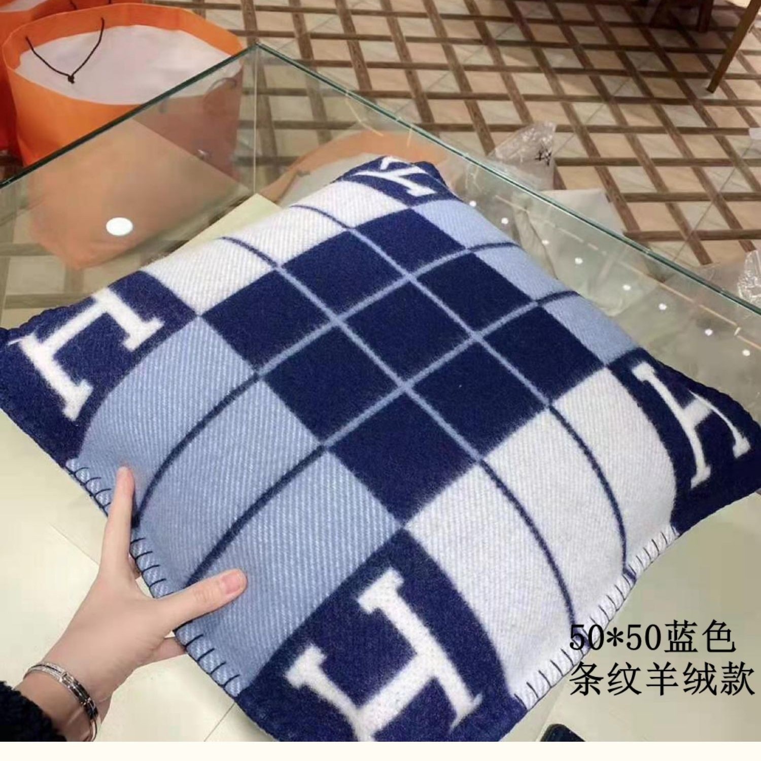 Amazon H 枕北欧モデルルーム昼休みソファクッション車の腰サポート背もたれクッションニット枕カバー