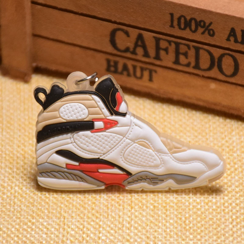 [Фабричный наличный товар air jordan8 поколение кроссовки брелок AJ keychain]