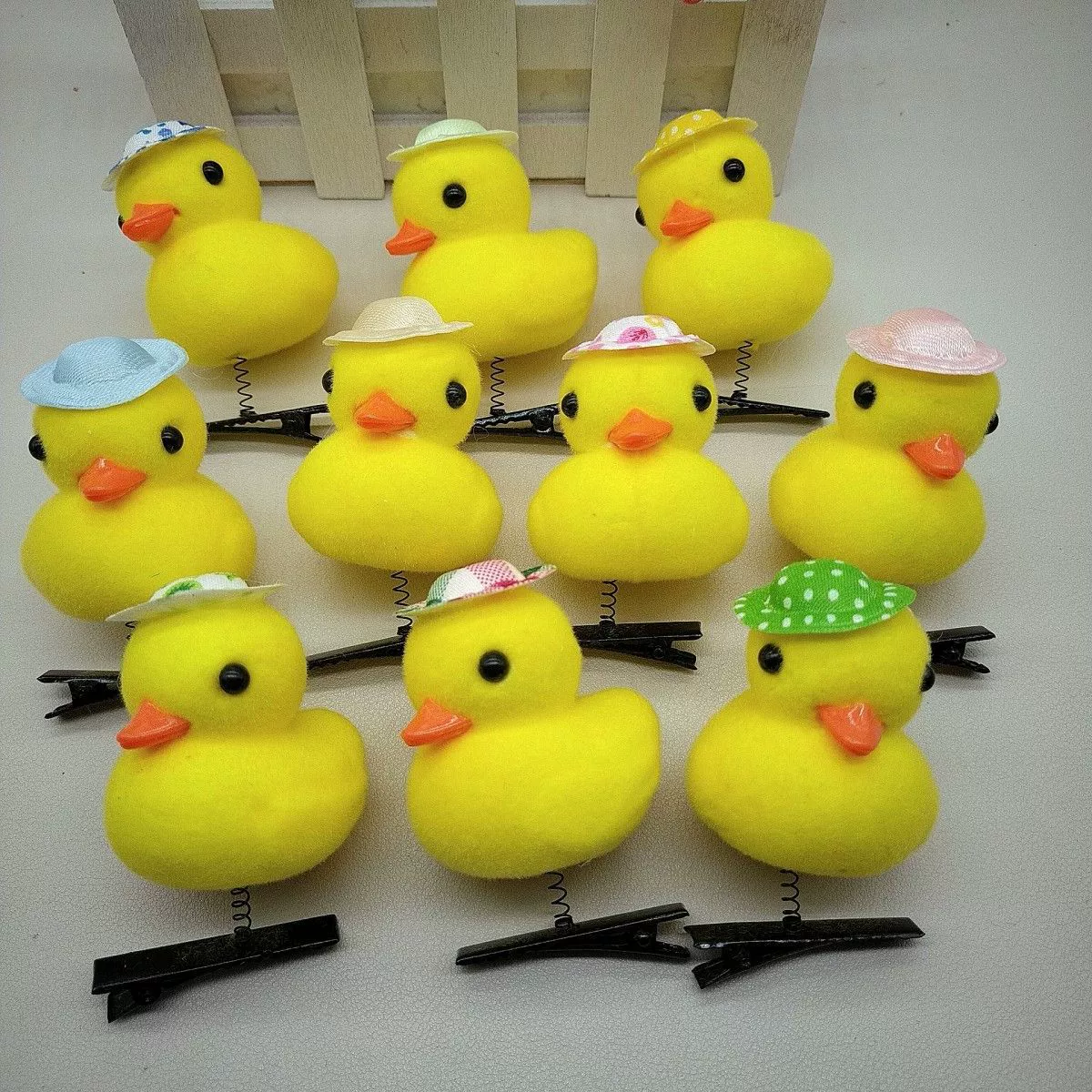 Заколки для волос (B.Duck) милые утята-головки и бантики, assorted styles, 10×5×5 см