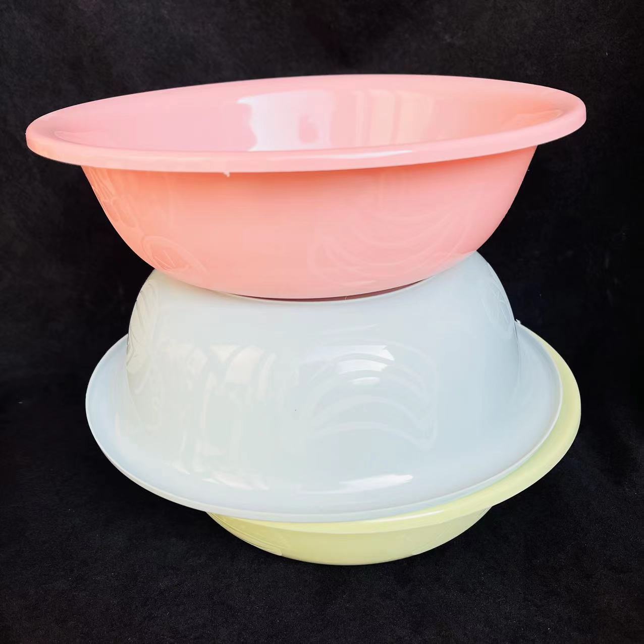 Thickened Plastic Washbasin Deepened Dormitory Water Splashing Festival Home Bathroom Laundry Basin Baby Vegetable Washing Foot Basin