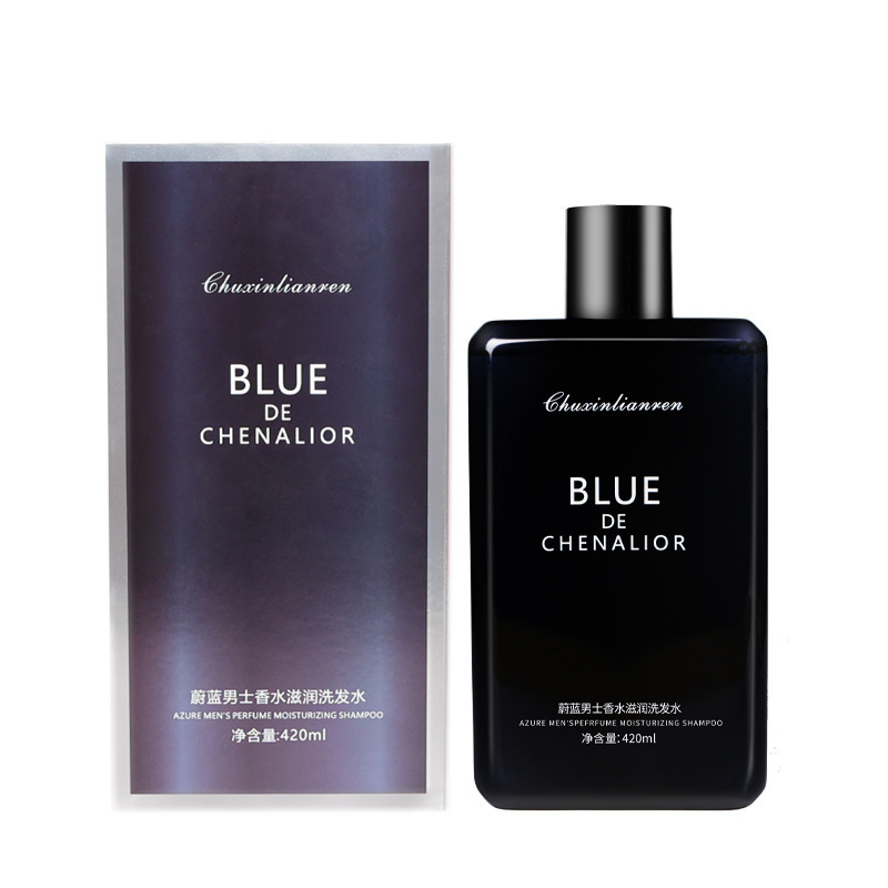 Gel de Ducha y Champú para Hombre con Aroma Azul Cielo, Fragancia Duradera, Control de Grasa, Venta al Por Mayor, Dropshipping