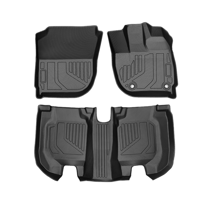 Aplicable a Honda Vezel2013 - 2021 timón derecho 3D todo el tiempo material TPE almohadilla de pie cojín del maletero