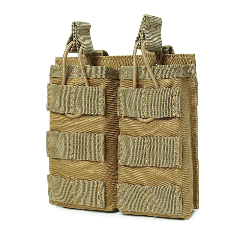 Bolsa Táctica Multifuncional para Entusiastas Militares, Bolsa de Cintura Molle, Bolsa Doble para Cargadores, Bolsa para Cargadores de Balas Realistas para CS