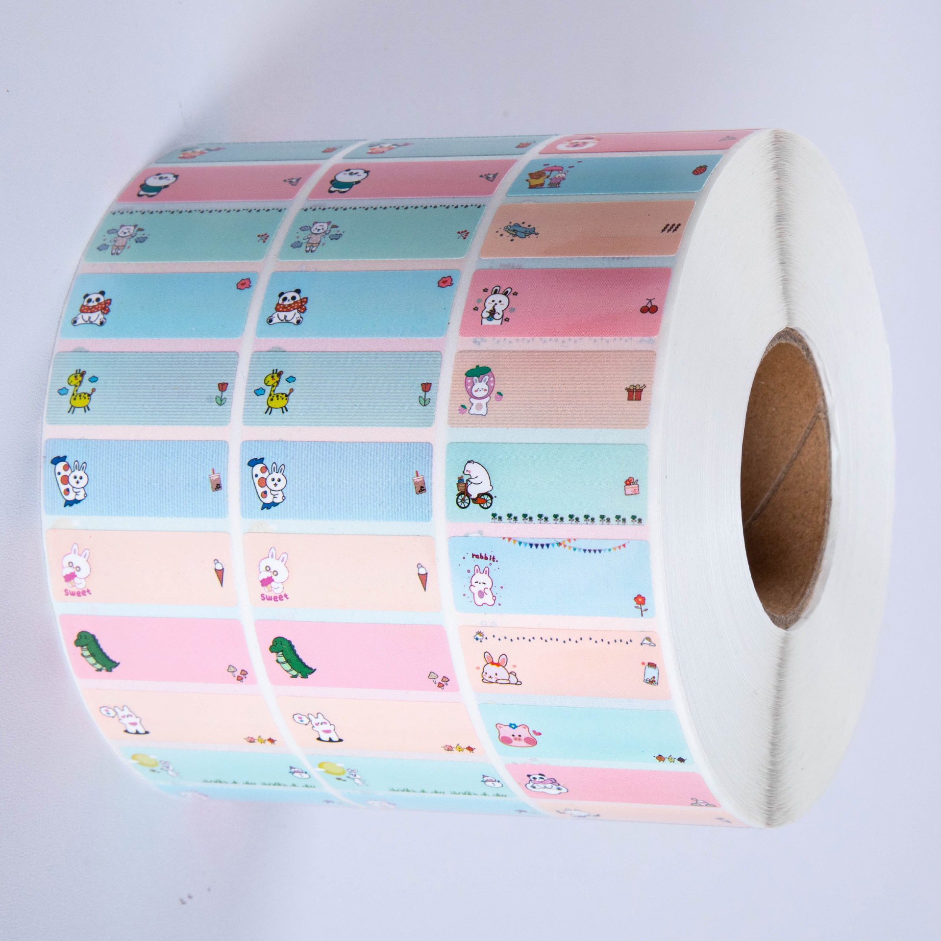 Name sticker, 50meter, 11500 pieces