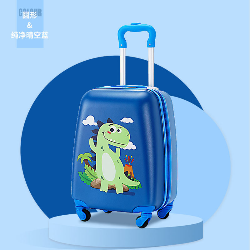 18-pulgadas equipaje caja de la carretilla de los niños al por mayor regalo caso de dibujos animados maleta universal rueda de embarque caso mochila