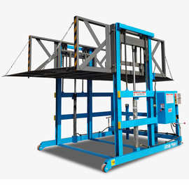 2吨液压装卸台电动装卸平台移动式卸货平台登车桥升降机ZXPT16-2