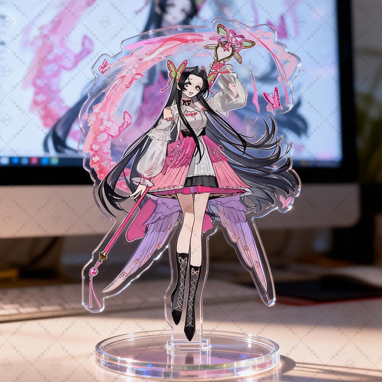 Demon Slayer: Kimetsu No Yaiba Kaneki Kanehaya Butterfly Shinobu Three Sisters Magical Girls Merchandise Self-Made Acrylic Standee