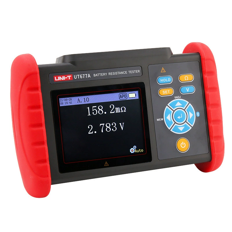 Тестер батареи Uliide UT677A, литиевая батарея, свинцово-кислотная литиевая батарея, кнопка 18650, тестер внутреннего сопротивления